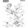 Ryobi RMS2030 Spare Parts List Type: 1000014438